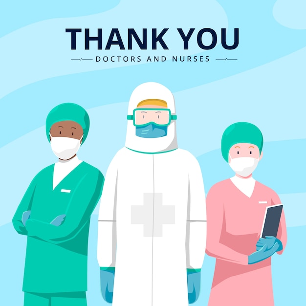 Thank you doctors and nurses