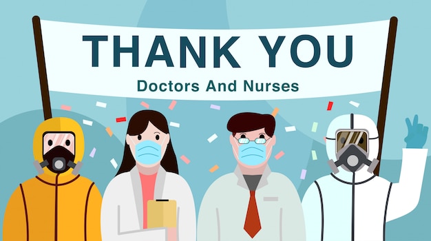 Thank you doctors and nurses