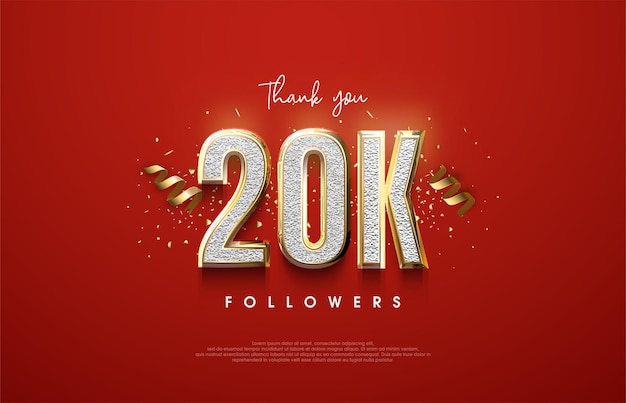 Thank you to followers reaching 20K followers