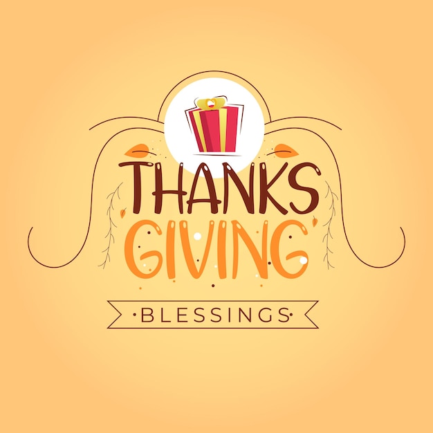 День благодарения в социальных сетях