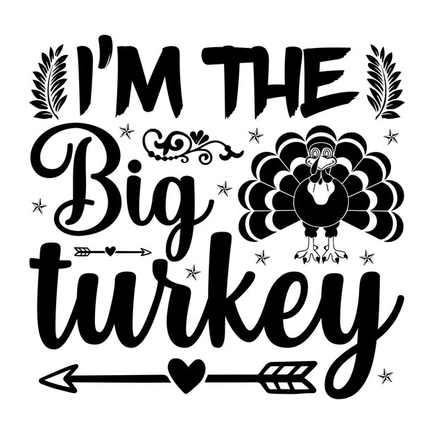 Vector thanks giving day svg design