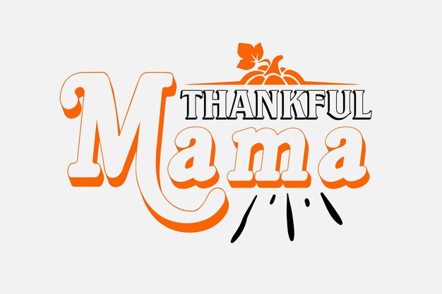 thanks giving svg design