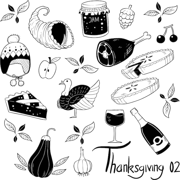 Vector thanksgiving 02