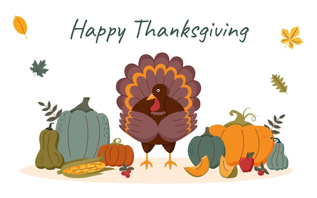 Vector thanksgiving background