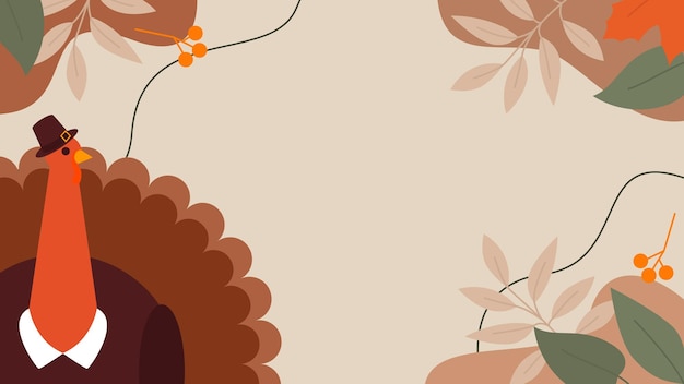 Vector thanksgiving day background brown black friday background brown with copy space area