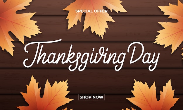 Thanksgiving Day banner