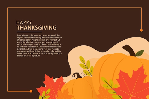 Thanksgiving Day Banners ontwerp EPS10