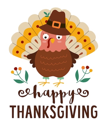 Premium Vector  Thanksgiving day traditional turkey