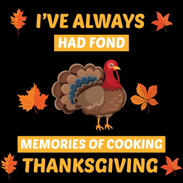 Vector thanksgiving day t-shirt ontwerp 2022