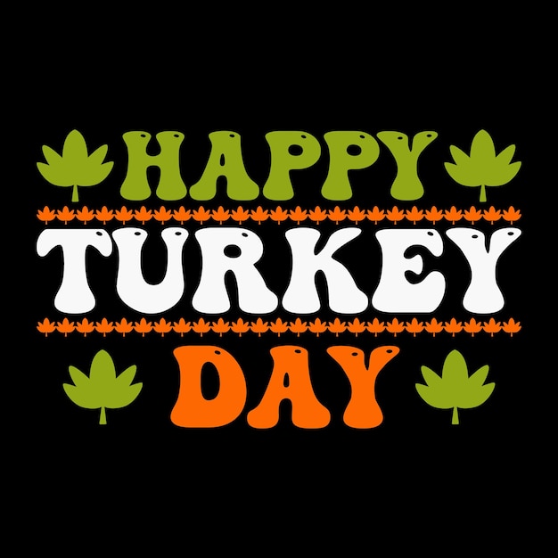 Thanksgiving day t-shirt ontwerp