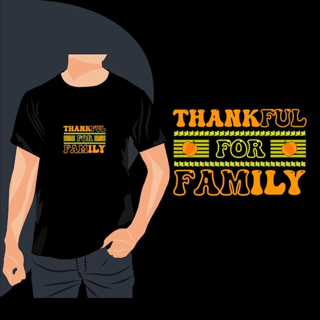 Thanksgiving day t-shirt ontwerp