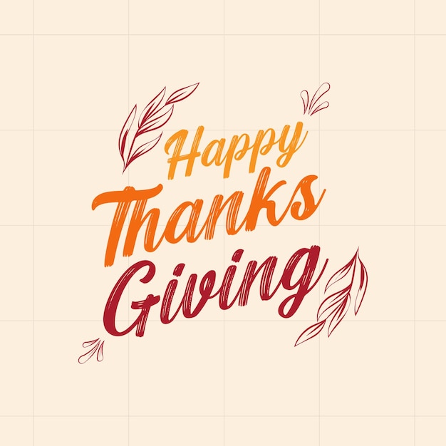 Post di tipografia della calligrafia del ringraziamento grazie alla posta alla moda