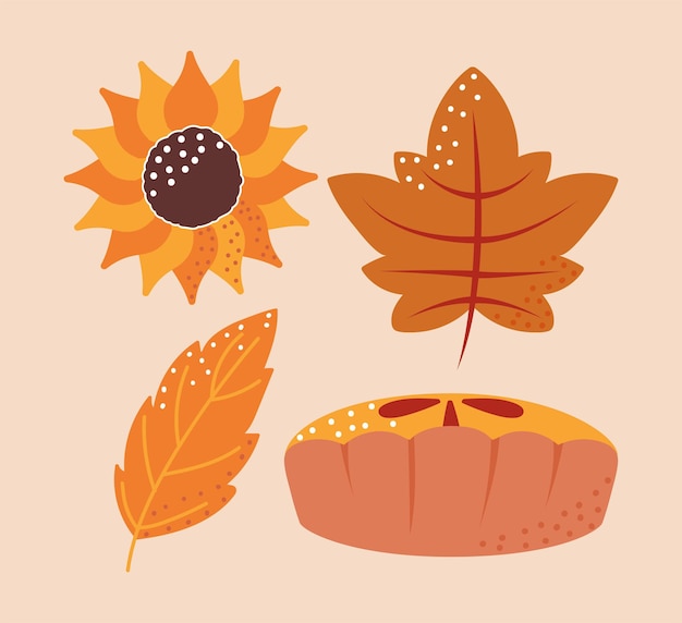 Thanksgiving icon collection