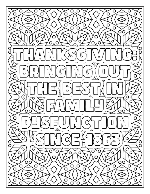 Thanksgiving Quotes Coloring Pages For Coloring Book