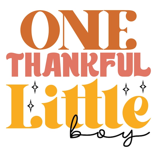 Thanksgiving retro svg design file