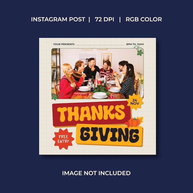 thanksgiving socials media