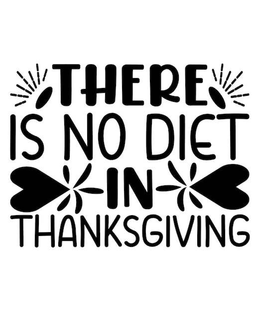 Thanksgiving SVG T-shirt Design