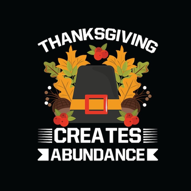 Vector thanksgiving svg tshirt design