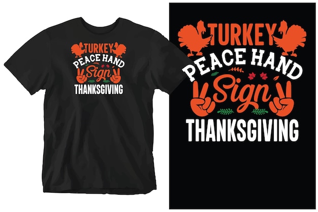 Thanksgiving t-shirt, design vector