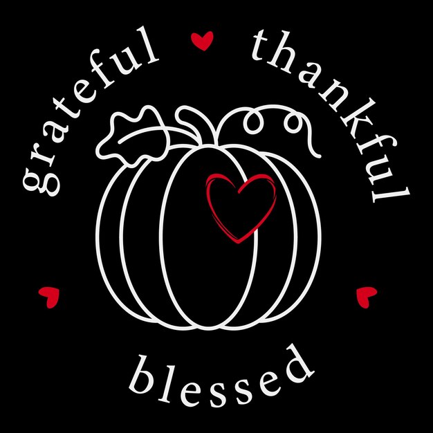 Vector thanksgiving t shirt design