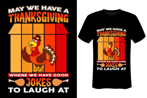 Thanksgiving T Shirt Design