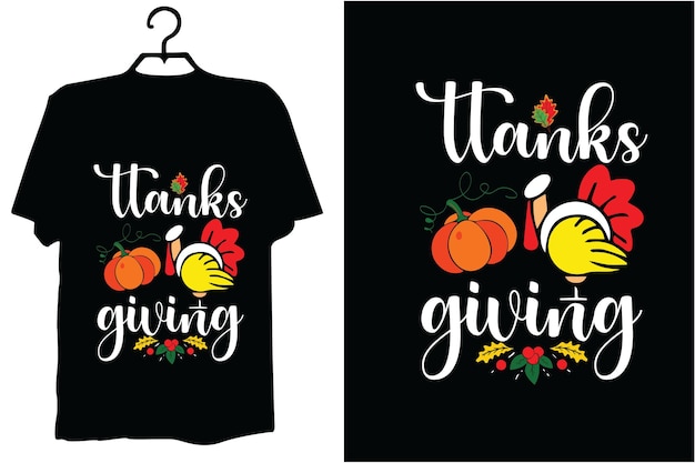 Thanksgiving t shirt design