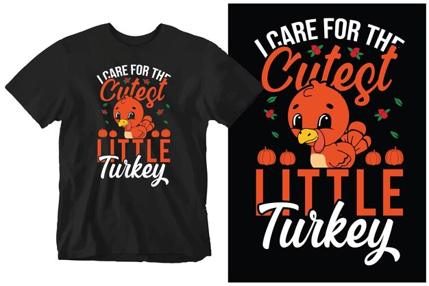 Vector thanksgiving t-shirt, ontwerp vector