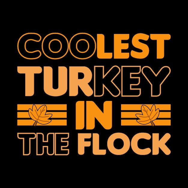 Vector thanksgiving t-shirtontwerp