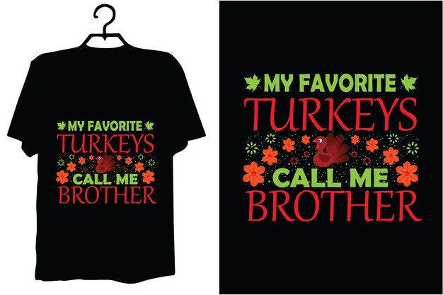 Thanksgiving TShirt Design