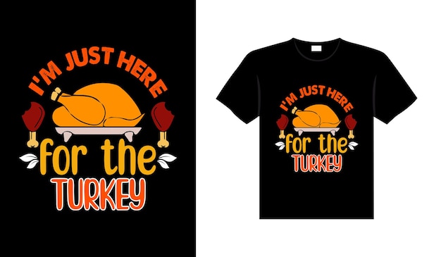 Thanksgiving typografie t-shirtontwerp of Happy Thanksgiving vector posterontwerp