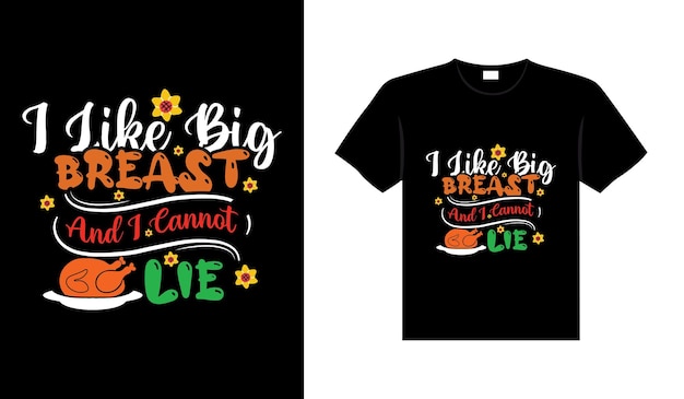 Thanksgiving typografie t-shirtontwerp of happy thanksgiving vector posterontwerp