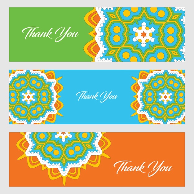 Vector thankyou typogrpahic design