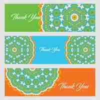 Vector thankyou typogrpahic design