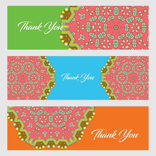 Vector thankyou typogrpahic design