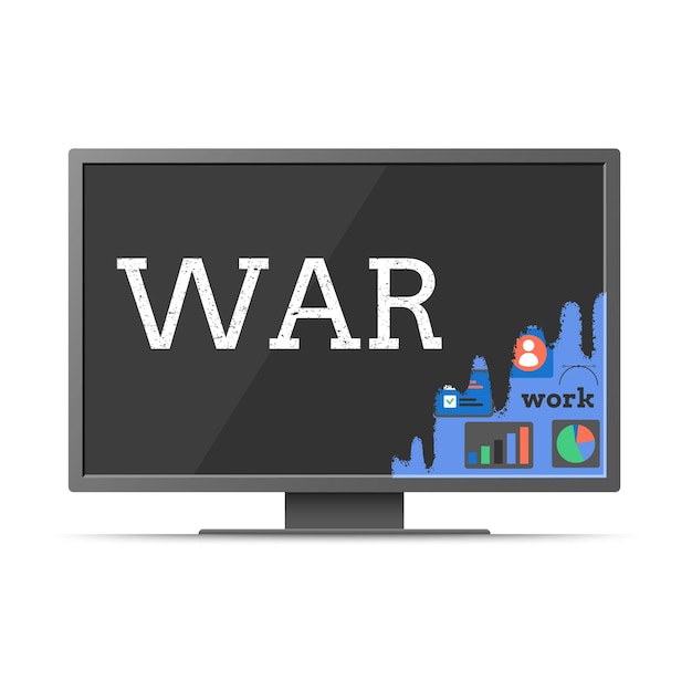 戦争の影響とそれに関する情報が仕事と失業の創出に与える影響の概念