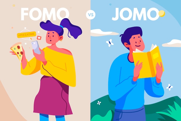 벡터 fomo와 jomo의 차이점