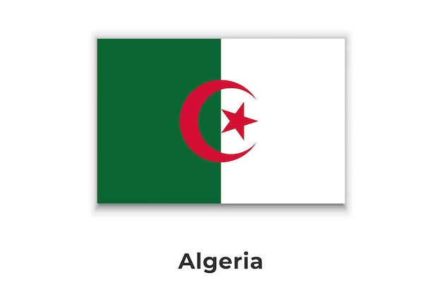 Национальный флаг алжира