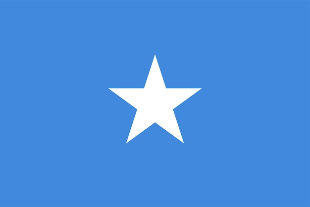 世界のソマリアの国旗