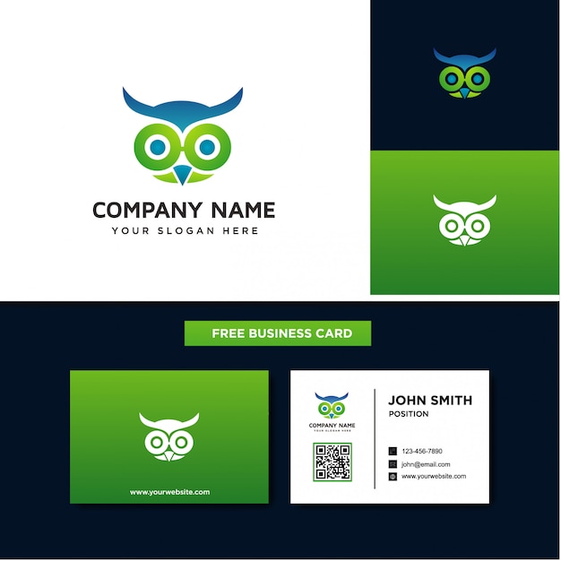 The Owl Logo Templates