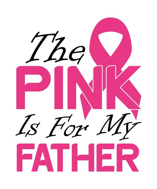 벡터 the_pink_is_for_my_father