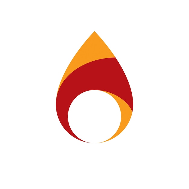 불타는 불꽃의 힘, 그래픽 디자인에 사용하기 위한 불 요소 추상 벡터 일러스트레이션.