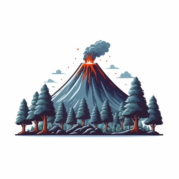 ベクトル 火山は