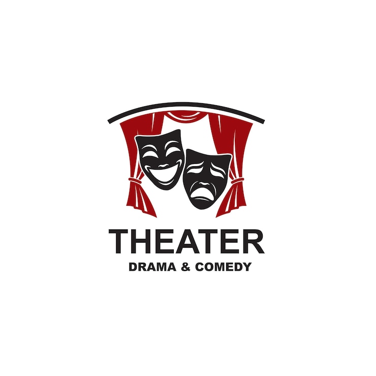 Vector theatrale maskers icoon