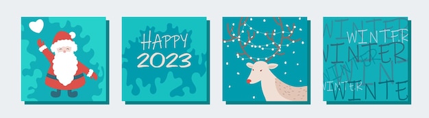 Thematic winter discounts. Christmas, New Year sale 50 off. Set vector christmas tree, snow, gifts