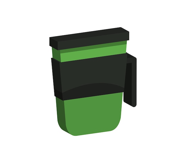 Vector thermal mug