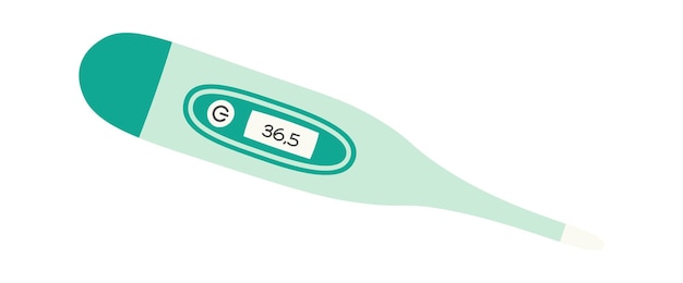 ベクトル 温度計フラット アイコン 赤ちゃんのケア 健康と治療