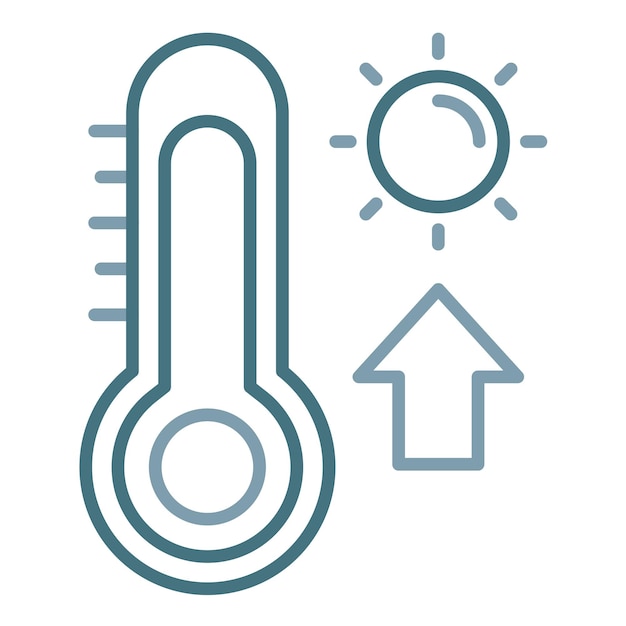 Thermometer Flat Illustration