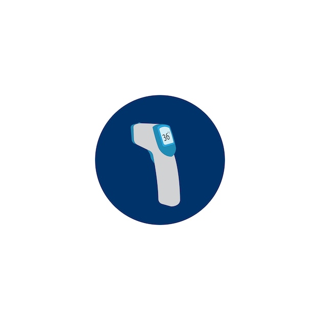 Thermometer Gun Icon