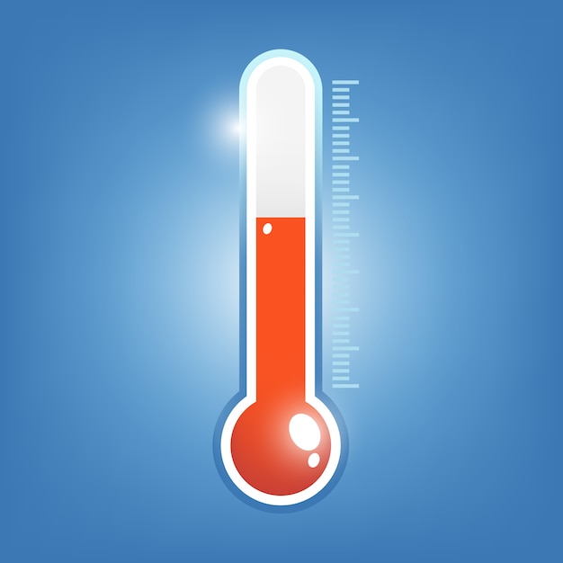 Temperature weather thermometers with Celsius and Fahrenheit scales.  realistic 3d weather thermometer icon density on white background. Sun.  Warm. Thermostat meteorology vector isolated icon 8370898 Vector Art at  Vecteezy