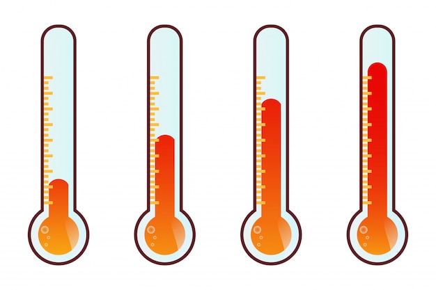 Thermometer op verschillende temperatuur